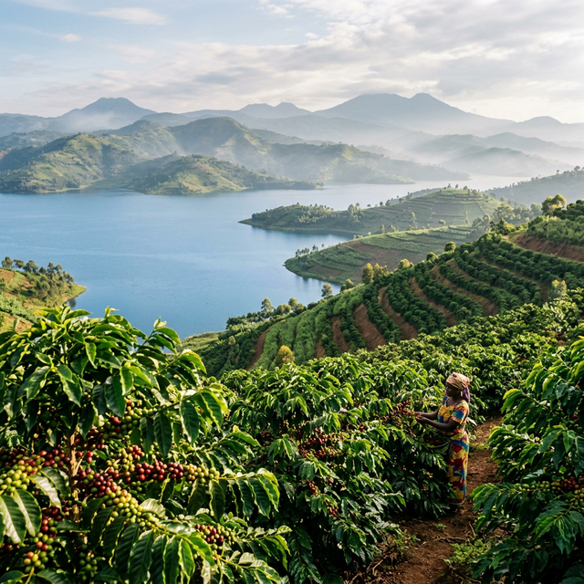 Rwanda Lake Kivu Coffee